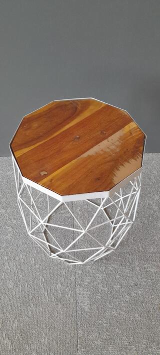 Bijzettafel, wit